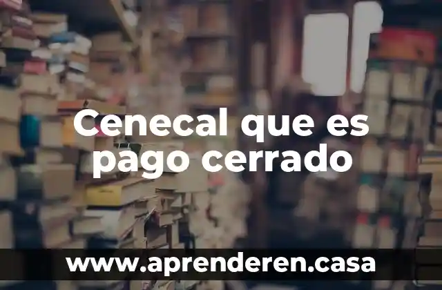 Que es el pago minimo bcp 3 Cenecal que es pago cerrado