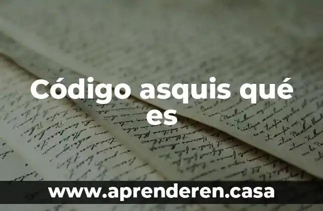 Que es el codigo agrario de 1942 prezi 5 Código asquis qué es