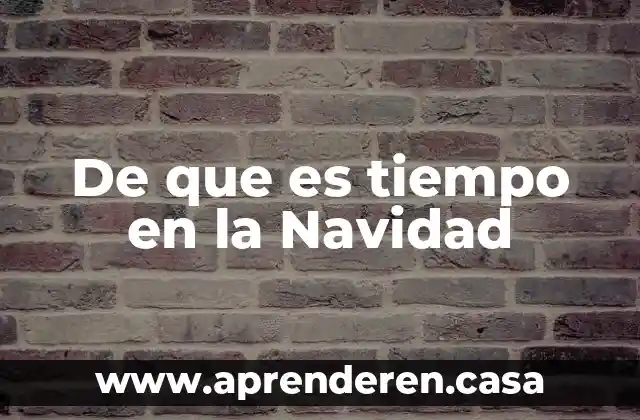 Que es navidad disney word 3 De que es tiempo en la Navidad