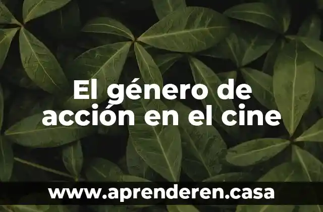El género de acción en el cine
