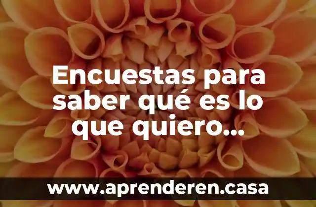 Canción quiero saber que es el amor Foreigner 3 Encuestas para saber qué es lo que quiero estudiar