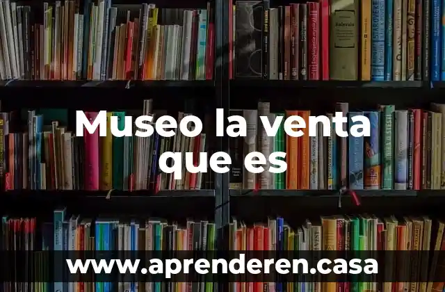 Museo la venta que es