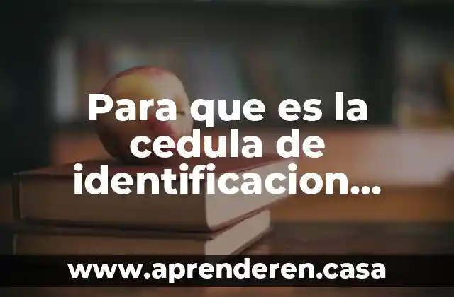 Que es levantar en educacion fisica 6 Para que es la cedula de identificacion fisica
