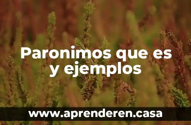 Que es como se calcula y ejemplos del metodo redox 3 Paronimos que es y ejemplos