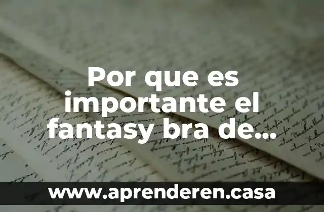Por que es importante el fantasy bra de victoria secret