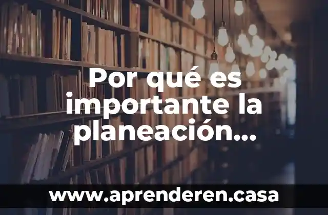 Por que es importante que se ayuden unos otros 6 Por qué es importante la planeación productiva