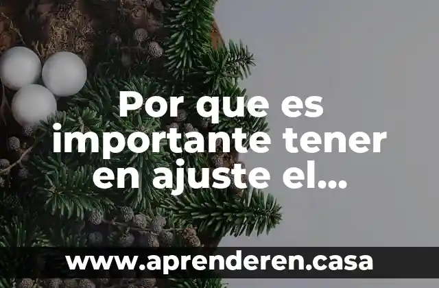 Por que es importante tener en ajuste el microscopio