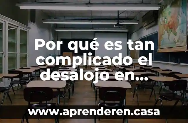 Qué es estuco plástico en México 4 Por qué es tan complicado el desalojo en México