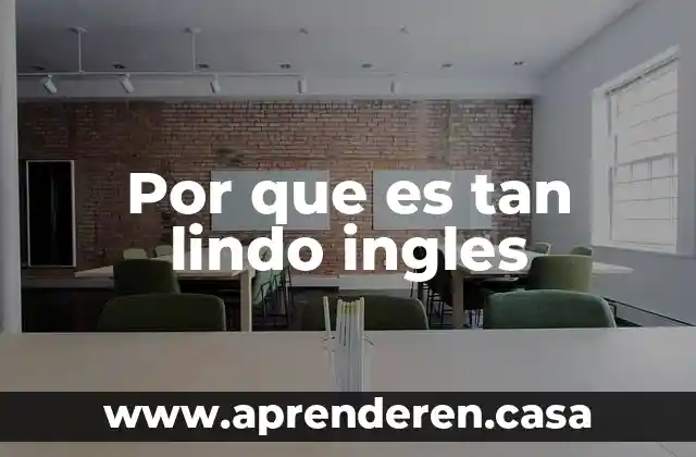 Qué es NFL en inglés 4 Por que es tan lindo ingles