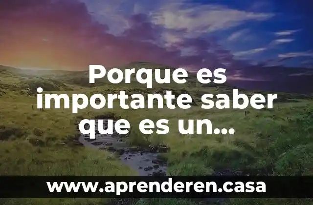 Porque es importante saber que es un enunciado