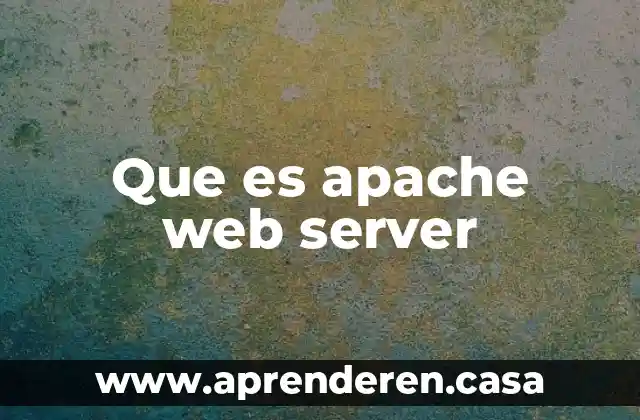 Que es active directory windows server 3 Que es apache web server