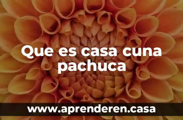 Que es casa cuna pachuca