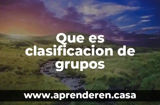 Que es clasificacion r en animes 3 Que es clasificacion de grupos