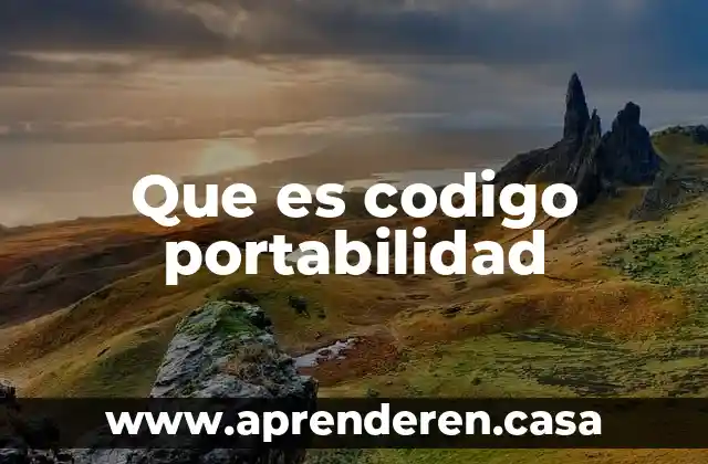 Que es el codigo agrario de 1942 prezi 3 Que es codigo portabilidad