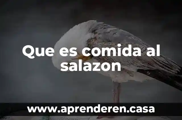 Betancur que es comida 6 Que es comida al salazon