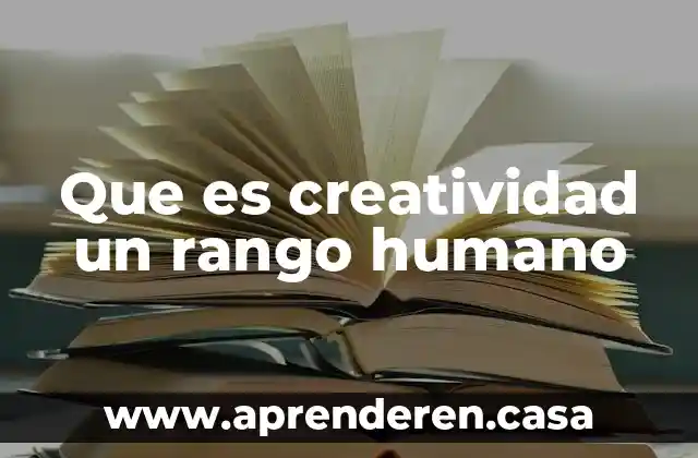 Que es un derecho humano fundamental 6 Que es creatividad un rango humano