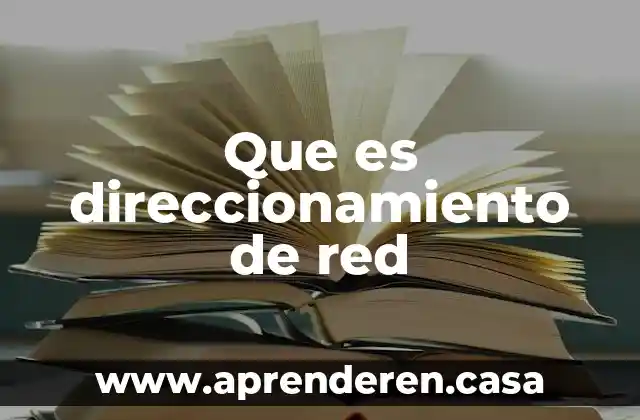Qué es la red mutu 4 Que es direccionamiento de red