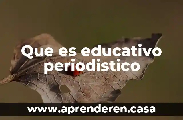 Que es evitar el resago educativo 8 Que es educativo periodistico