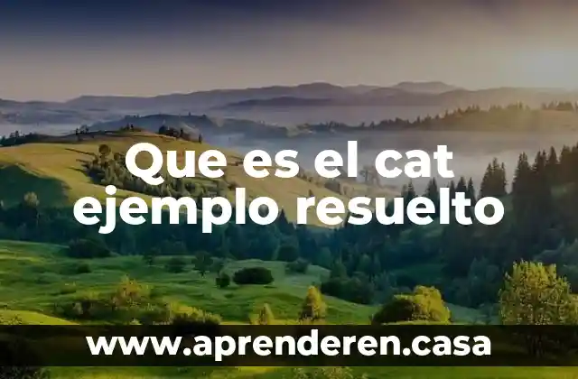 Que es la polaridad de las moleculas ejemplo 4 Que es el cat ejemplo resuelto