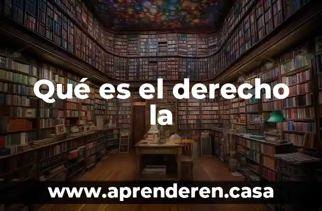 Que es yerra en derecho 8 Qué es el derecho la