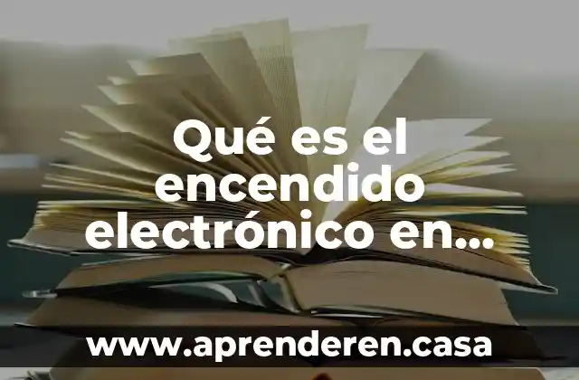 Qué es el encendido electrónico en calefones
