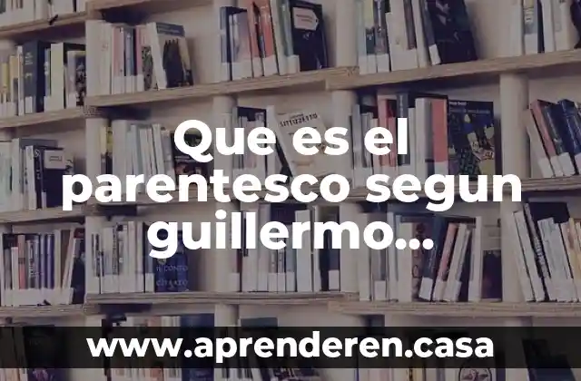 Qué es la histeria según la psicología 7 Que es el parentesco segun guillermo florismargadant
