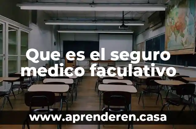 Que es un control medico en el deporte 3 Que es el seguro medico faculativo