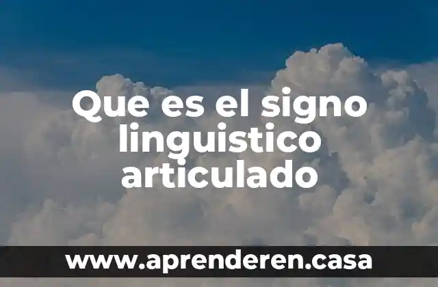 Qué es signo de interrogación y su función 8 Que es el signo linguistico articulado