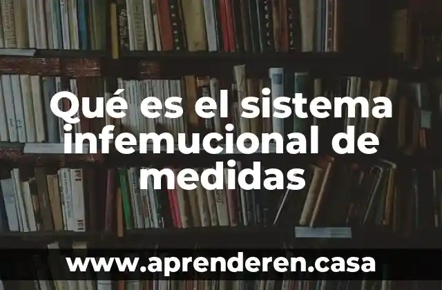 Que es la recuperacion del sistema 5 Qué es el sistema infemucional de medidas