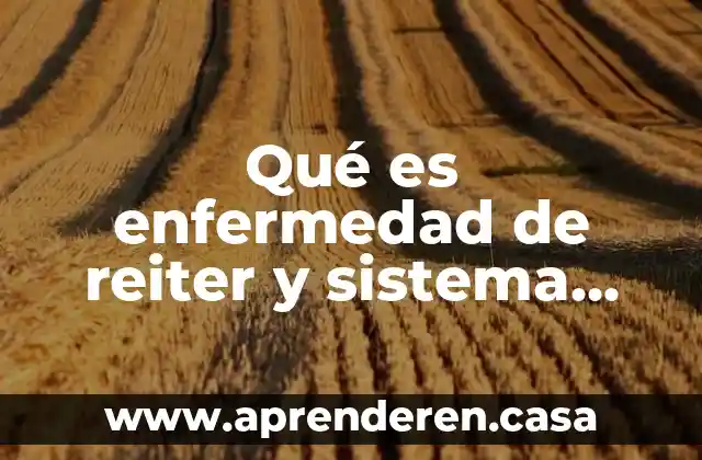 Que es el sistema inmunitario de tienda de raya 3 Qué es enfermedad de reiter y sistema inmunitario