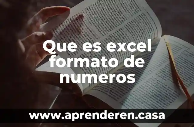 Qué es asignación de números de oxidación 4 Que es excel formato de numeros
