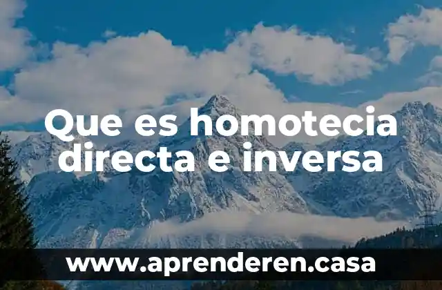 Carga inalámbrica inversa que es 3 Que es homotecia directa e inversa