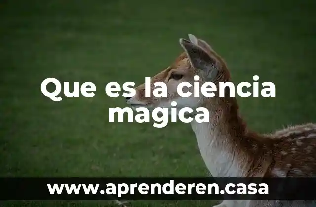 Que es masa en ciencia 4 Que es la ciencia magica