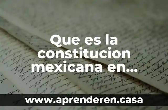 Qué es edipo a la mexicana 5 Que es la constitucion mexicana en dibujo