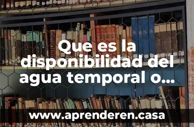 Que es la eficiencia de un sistema de riego 3 Que es la disponibilidad del agua temporal o de riego
