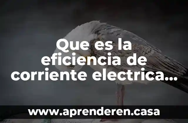 Que es la eficiencia de corriente electrica en metalurfia