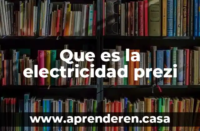 Que es un conector en electricidad 7 Que es la electricidad prezi