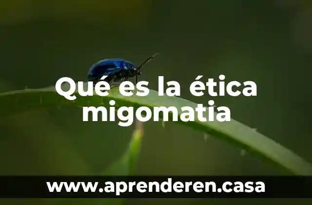 Que es la culpa etica 6 Qué es la ética migomatia