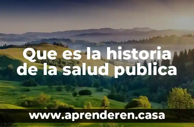 Que es la cuenta publica articulos 6 Que es la historia de la salud publica