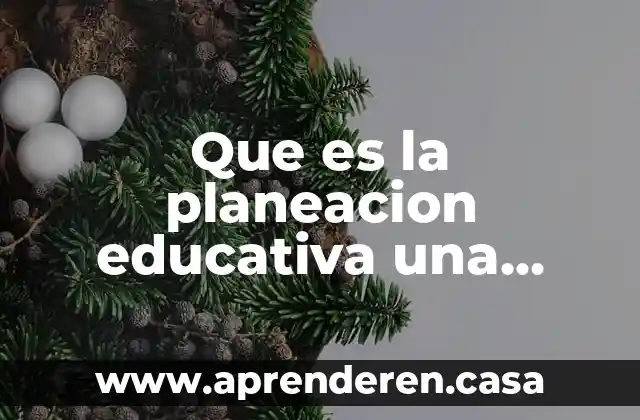 Que es la planeación y la gestión educativa 8 Que es la planeacion educativa una caracteirizacion inicial