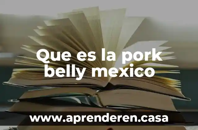Qué es el delito de depositario infiel México 4 Que es la pork belly mexico