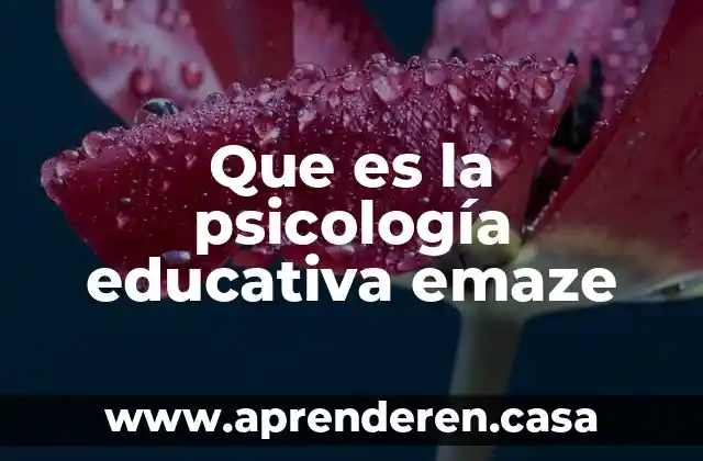 Que es la planeacion educativa una caracteirizacion inicial 3 Que es la psicología educativa emaze