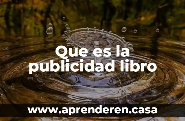 Que es la publicidad libro