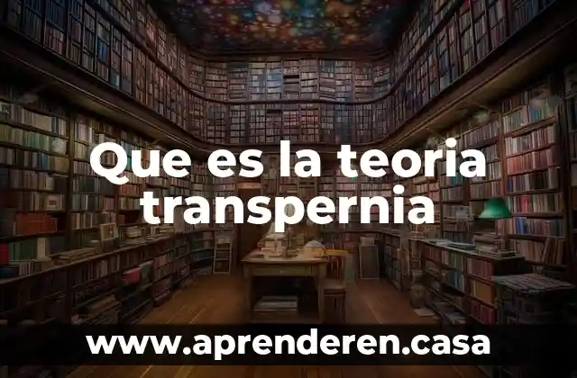 Que es la teoria de los tres estados 4 Que es la teoria transpernia