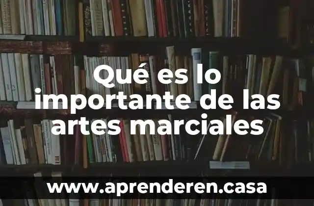 Que es un profesional en artes 4 Qué es lo importante de las artes marciales