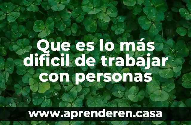 Comentarios de personas sobre qué es la fisioterapia 4 Que es lo más dificil de trabajar con personas
