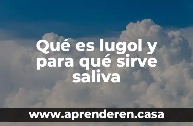 Que es la calanca hierba para que sirve 4 Qué es lugol y para qué sirve saliva