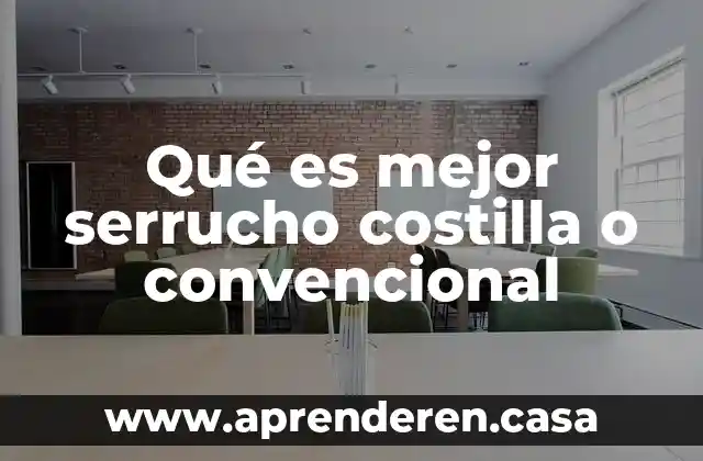 Qué es un sistema de control convencional prezi 8 Qué es mejor serrucho costilla o convencional
