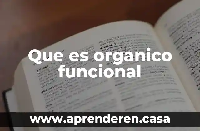 Qué es cañamo orgánico 4 Que es organico funcional