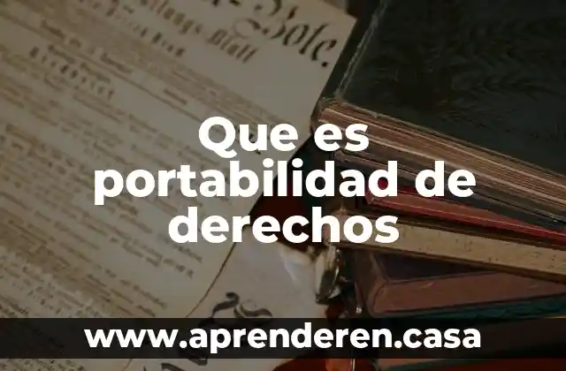 Que es perspectiva de genero derechos humanos 8 Que es portabilidad de derechos